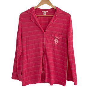 Victoria's Secret Pink Button Down PJ Shirt